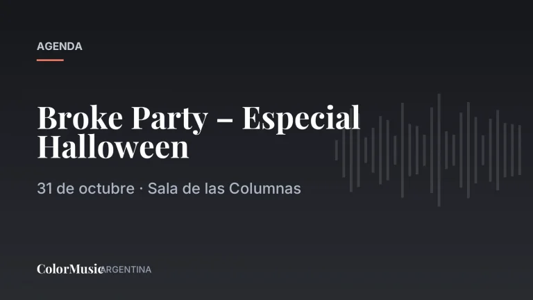 Broke Party – Especial Halloween · ColorMusic Argentina