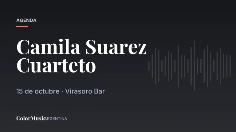 Camila Suarez Cuarteto · ColorMusic Argentina