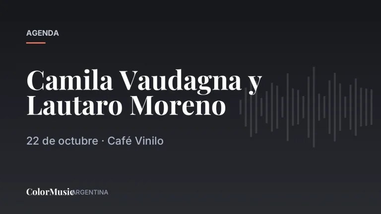Camila Vaudagna y Lautaro Moreno · ColorMusic Argentina