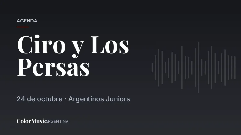 Ciro y Los Persas · ColorMusic Argentina