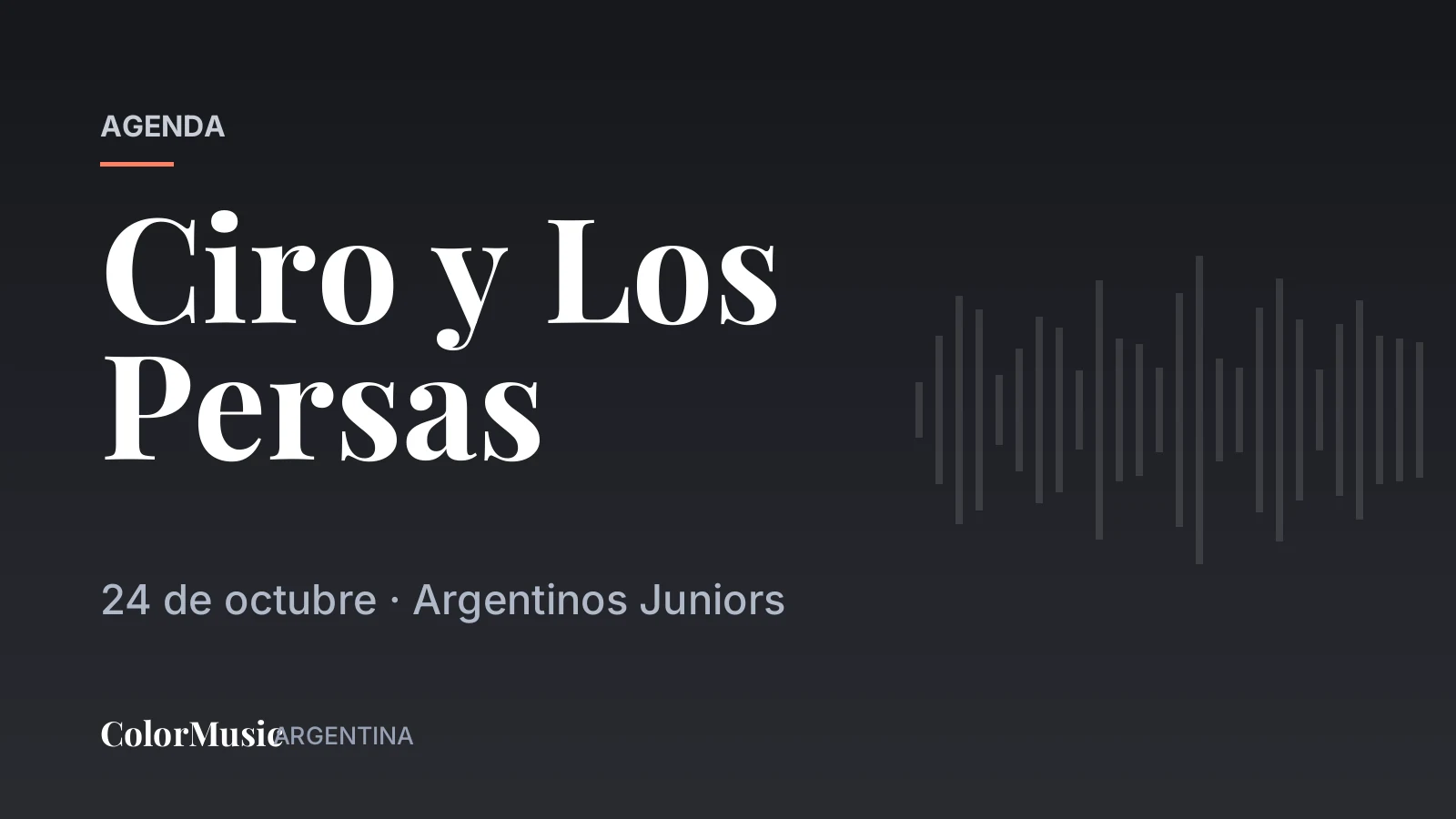 Ciro y Los Persas — Argentinos Juniors