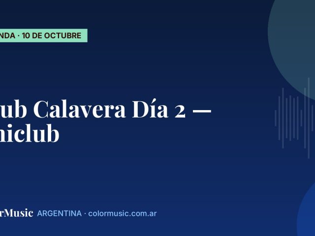 Club Calavera Día 2 — Uniclub