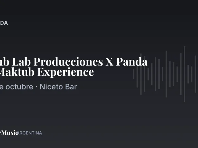 Club Lab Producciones X Panda X Maktub Experience · ColorMusic Argentina