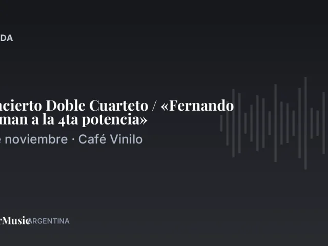Concierto Doble Cuarteto / «Fernando Lerman a la 4ta potencia» · ColorMusic Argentina