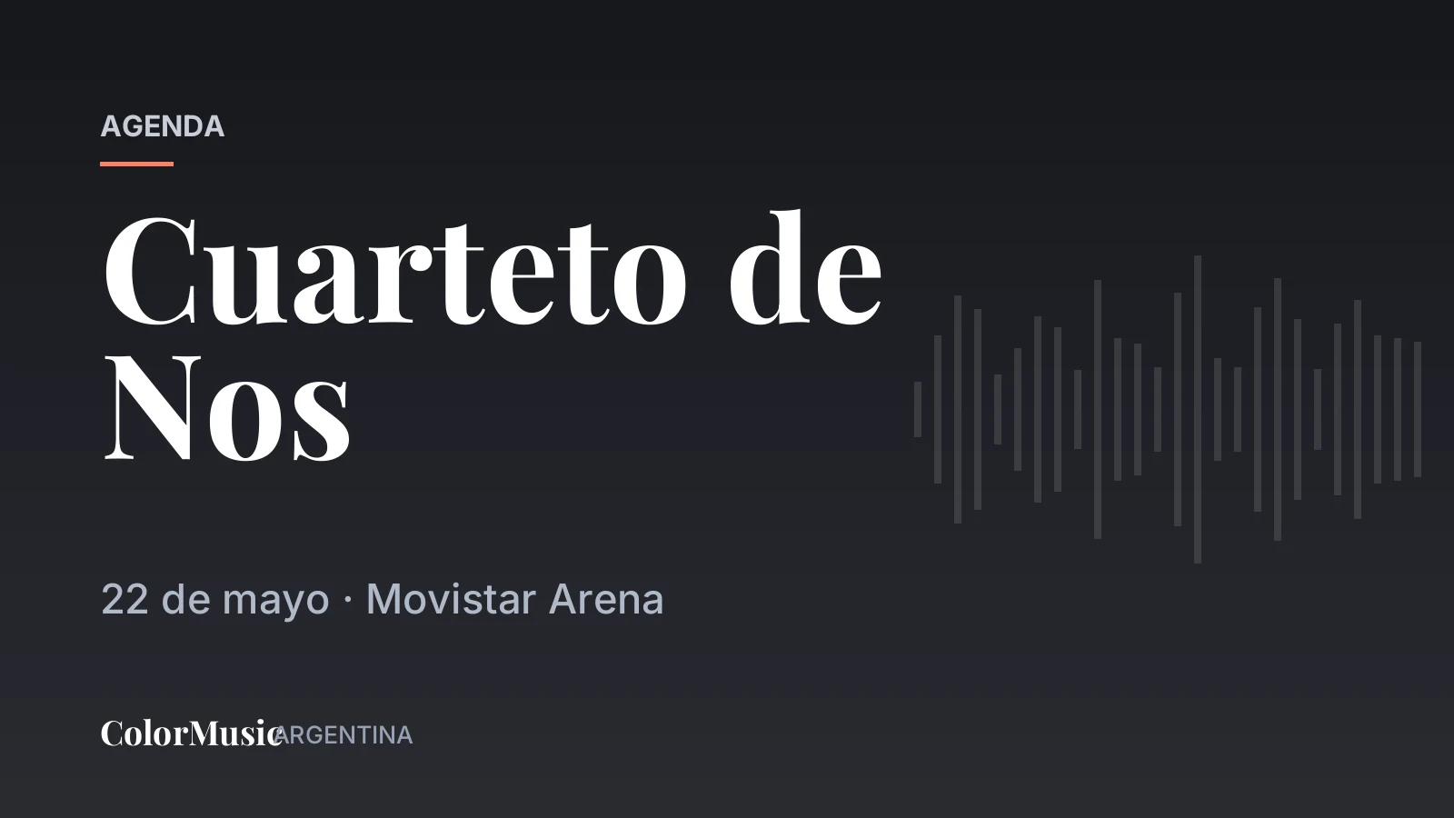 Cuarteto de Nos — Movistar Arena