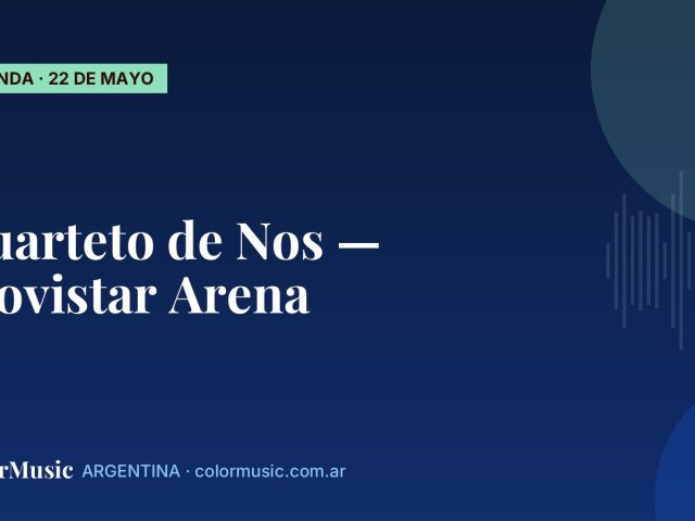 Cuarteto de Nos — Movistar Arena