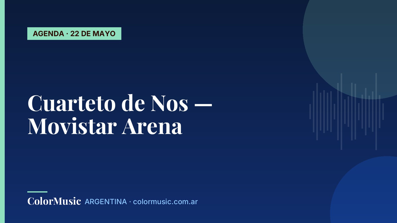 Cuarteto de Nos — Movistar Arena