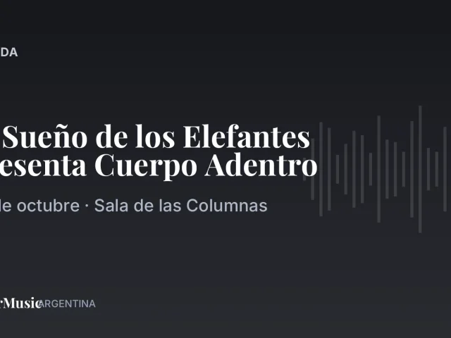 El Sueño de los Elefantes presenta Cuerpo Adentro · ColorMusic Argentina