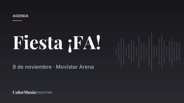 Fiesta ¡FA! · ColorMusic Argentina