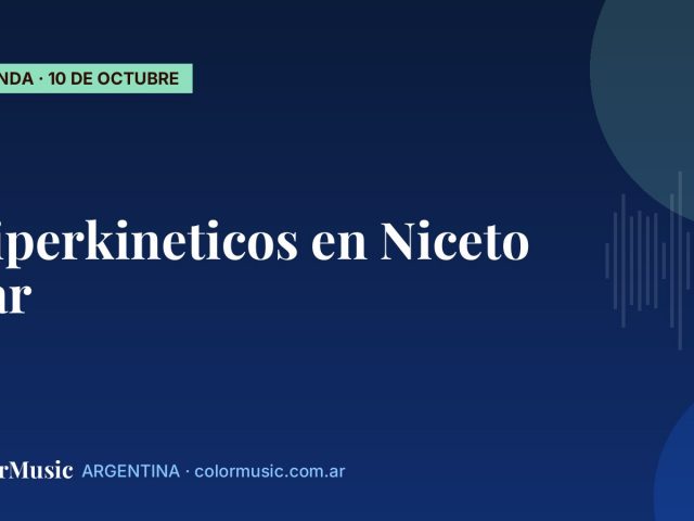 Hiperkineticos en Niceto Bar