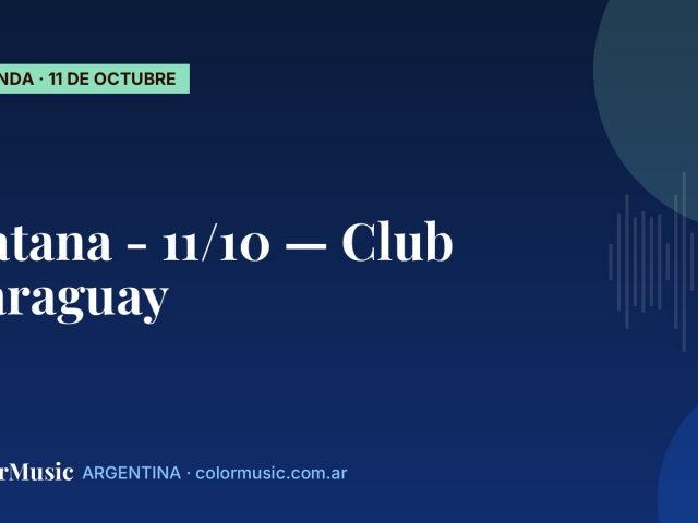 Katana - 11/10 — Club Paraguay