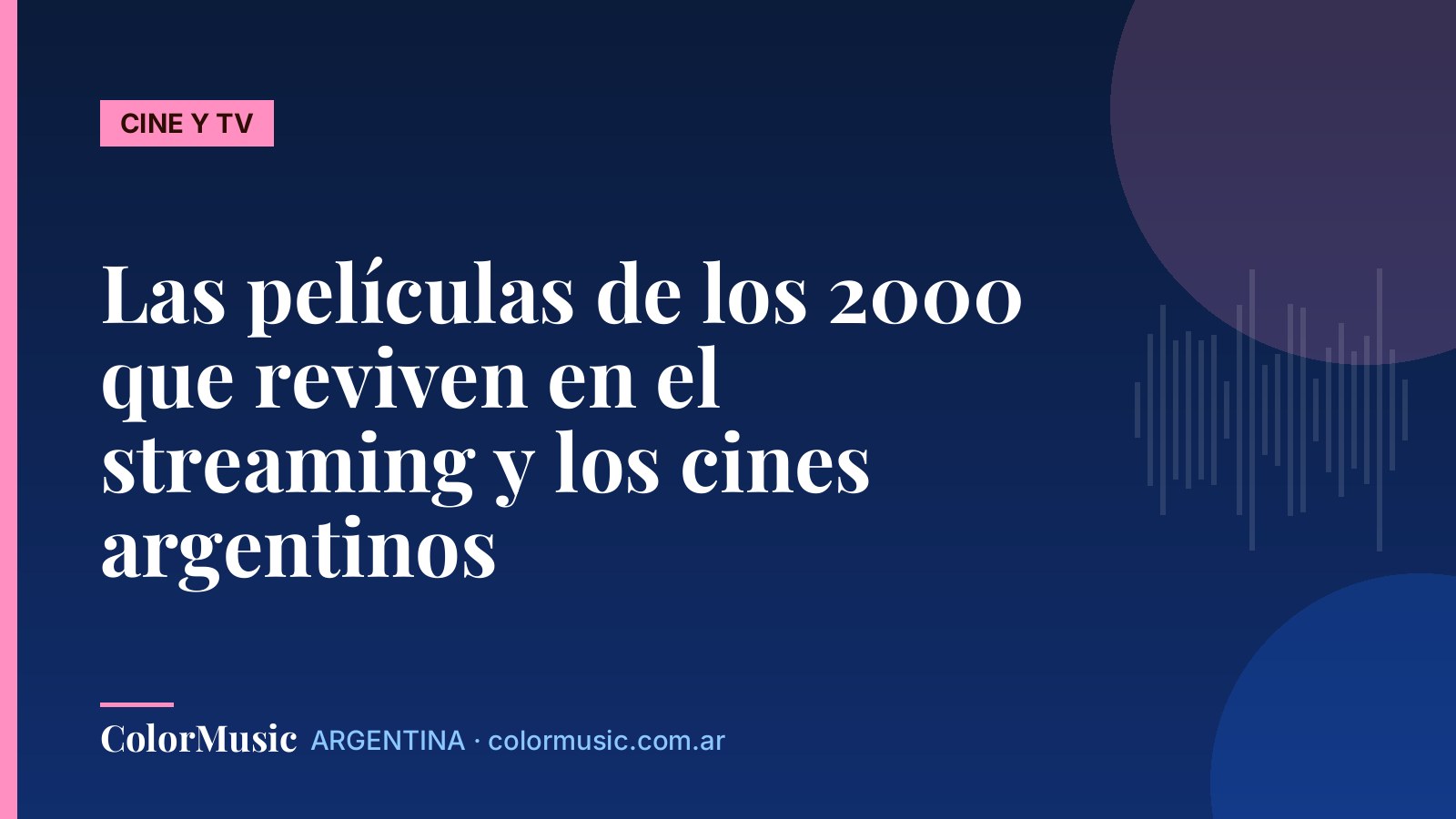 Las películas de los 2000 que reviven en el streaming y los cines argentinos