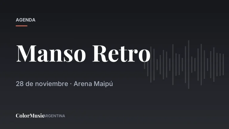 Manso Retro · ColorMusic Argentina