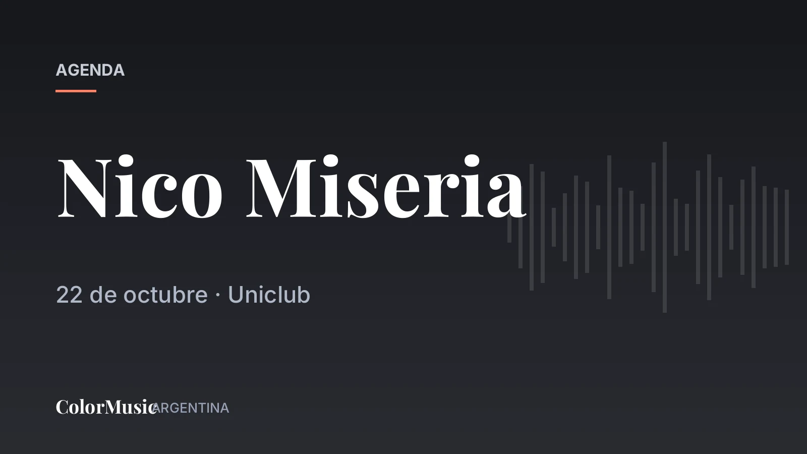 Nico Miseria — Uniclub