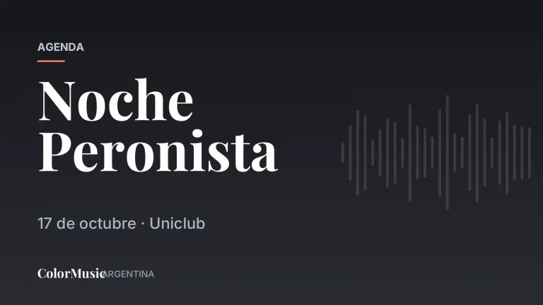 Noche Peronista · ColorMusic Argentina
