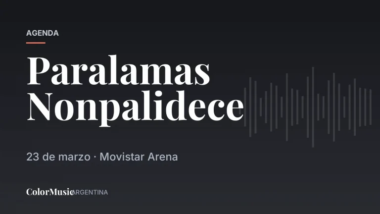 Paralamas Nonpalidece · ColorMusic Argentina