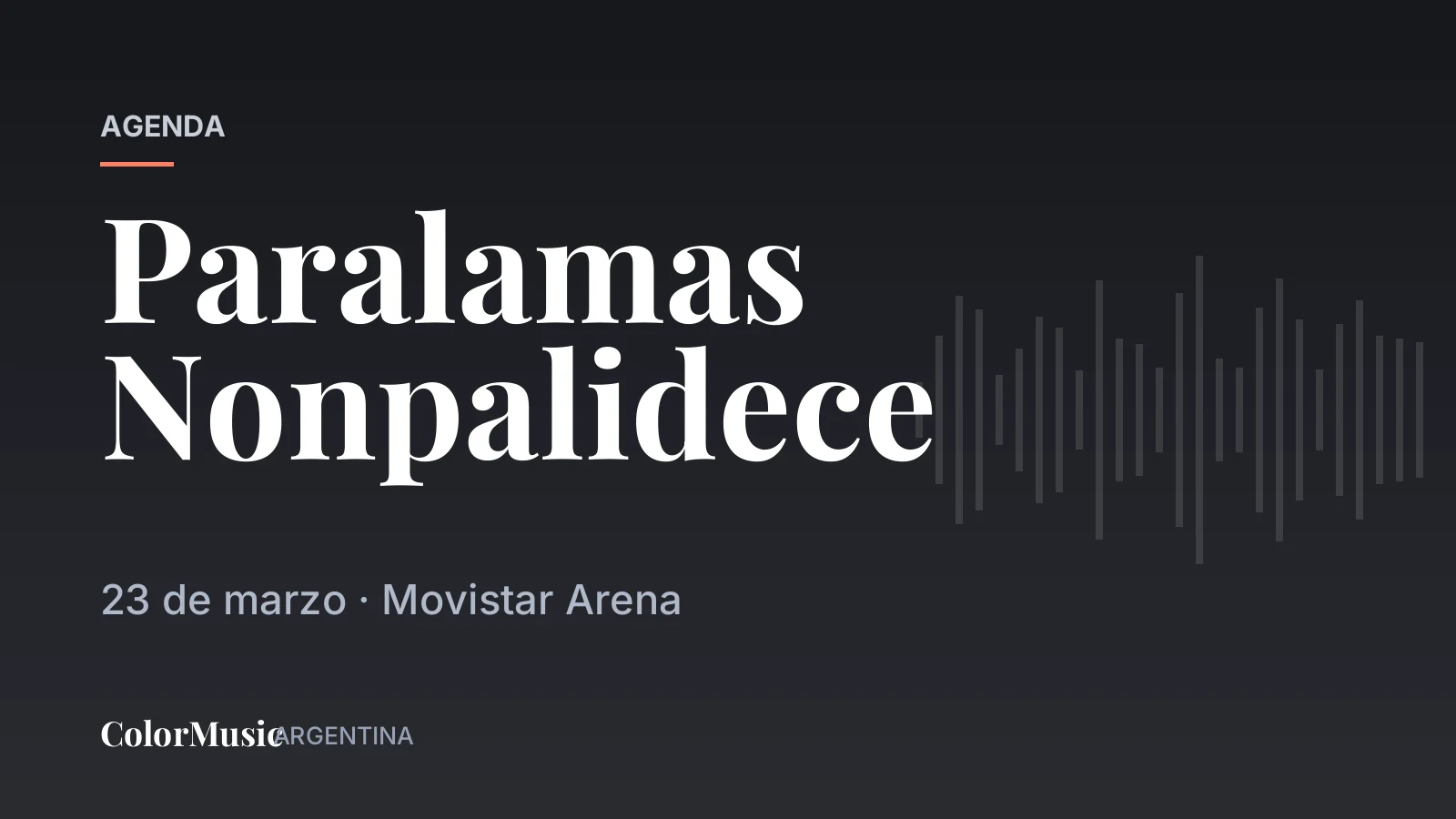 Paralamas Nonpalidece — Movistar Arena