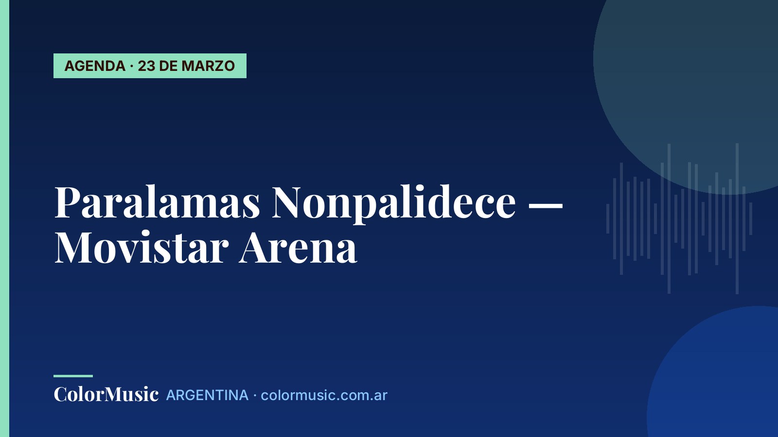 Paralamas Nonpalidece — Movistar Arena