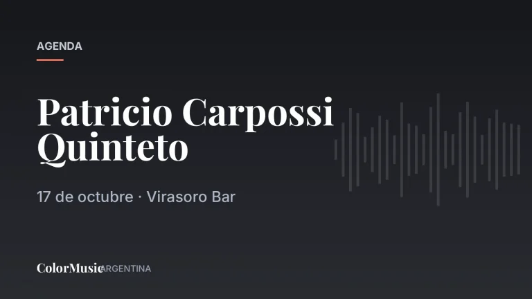 Patricio Carpossi Quinteto · ColorMusic Argentina