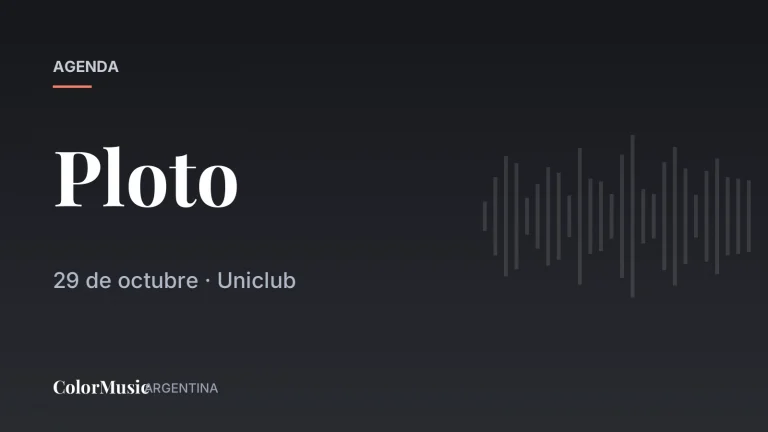 Ploto · ColorMusic Argentina