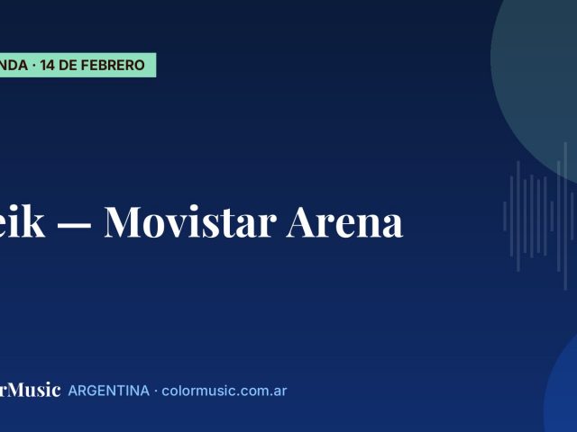 Reik — Movistar Arena