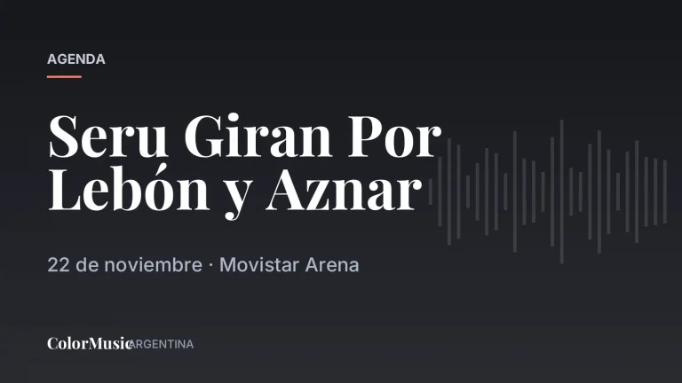 Seru Giran Por Lebón y Aznar · ColorMusic Argentina