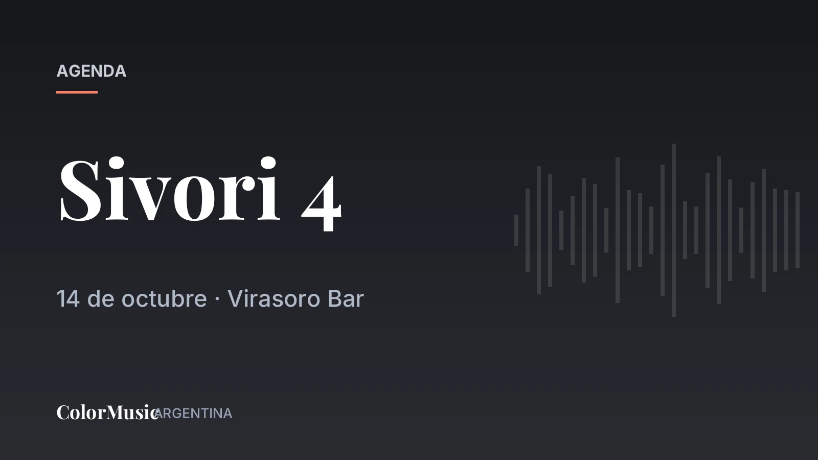 Sivori 4 — Virasoro Bar