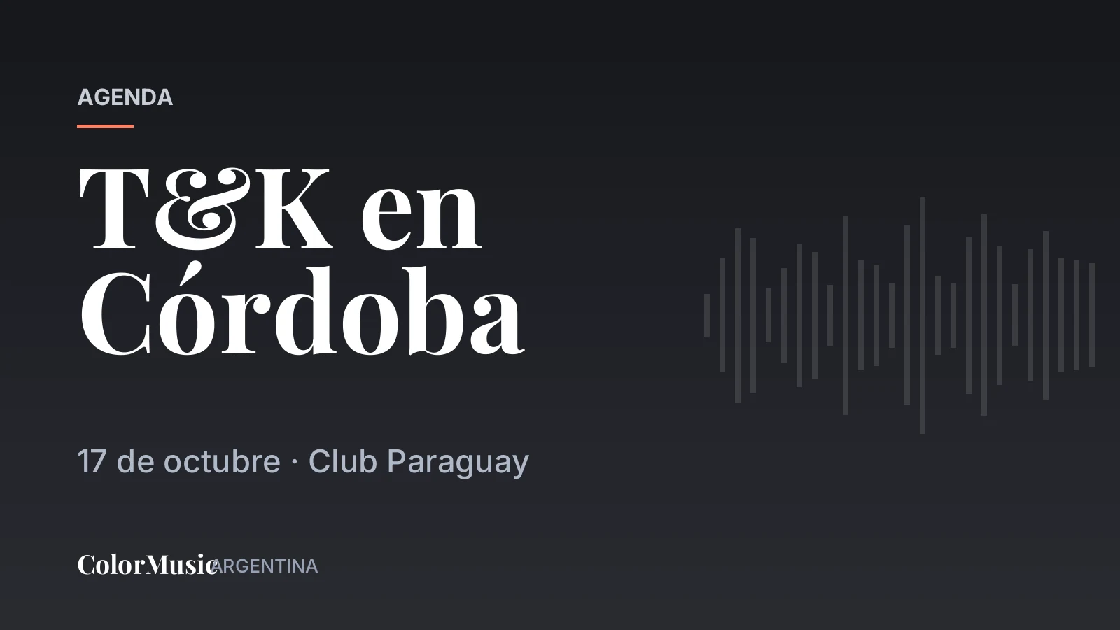 T&K en Córdoba — Club Paraguay