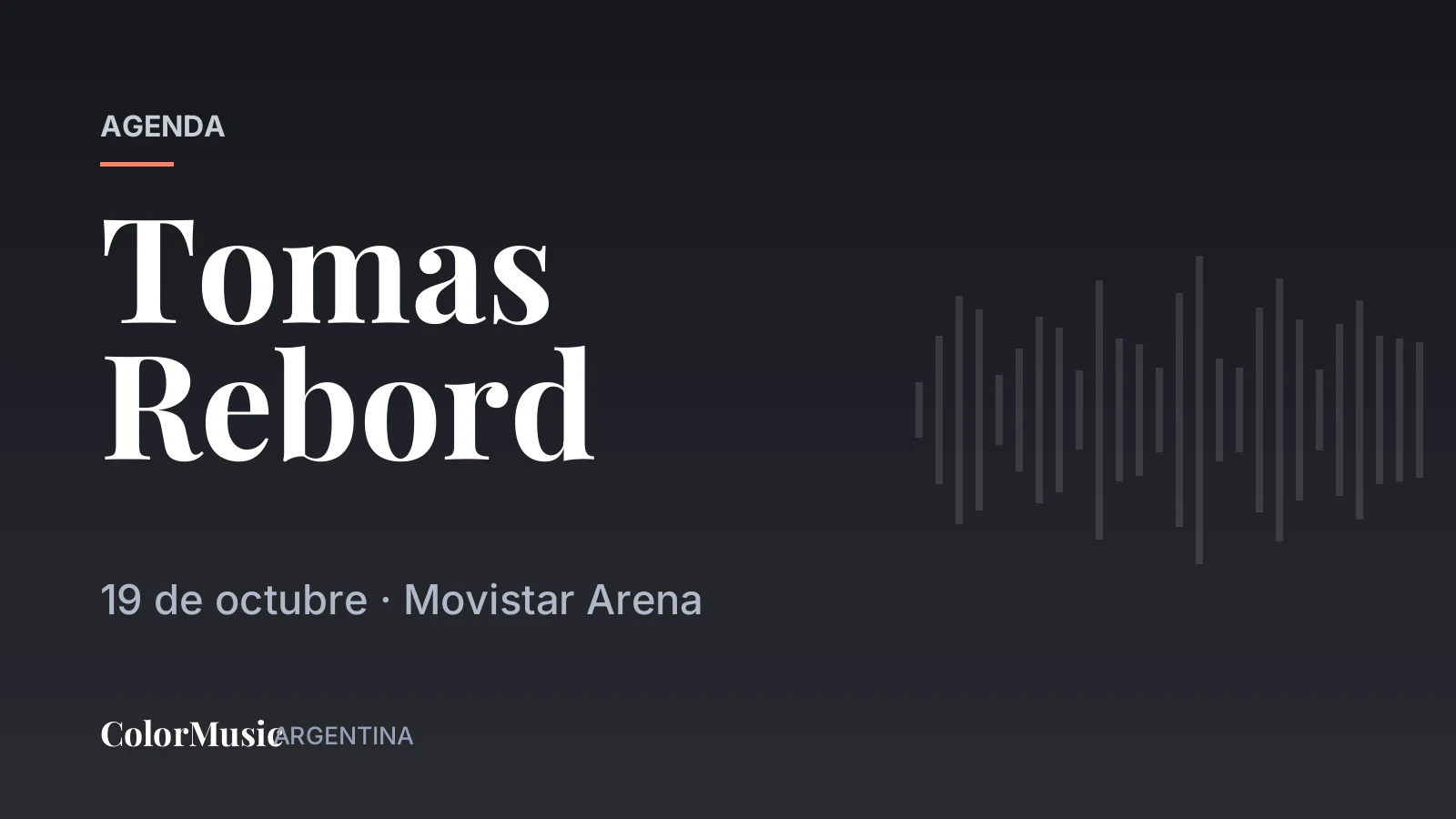 Tomas Rebord — Movistar Arena